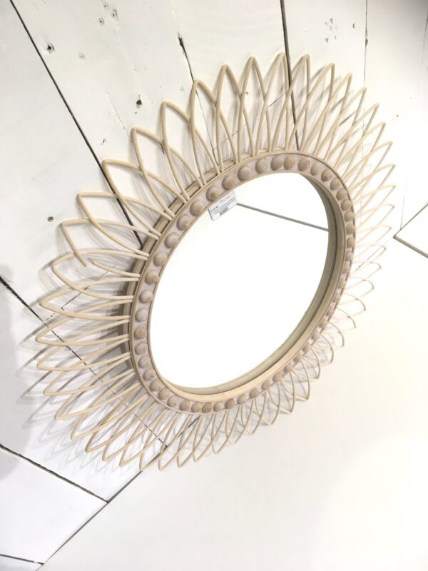 MIROIR BAMBOU NATUREL – Image 3