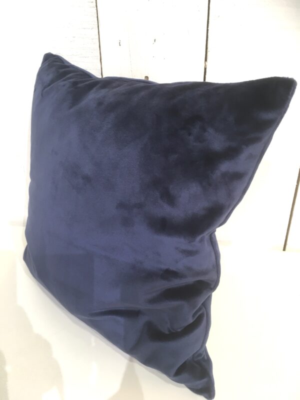 Coussin smooth bleu – Image 4