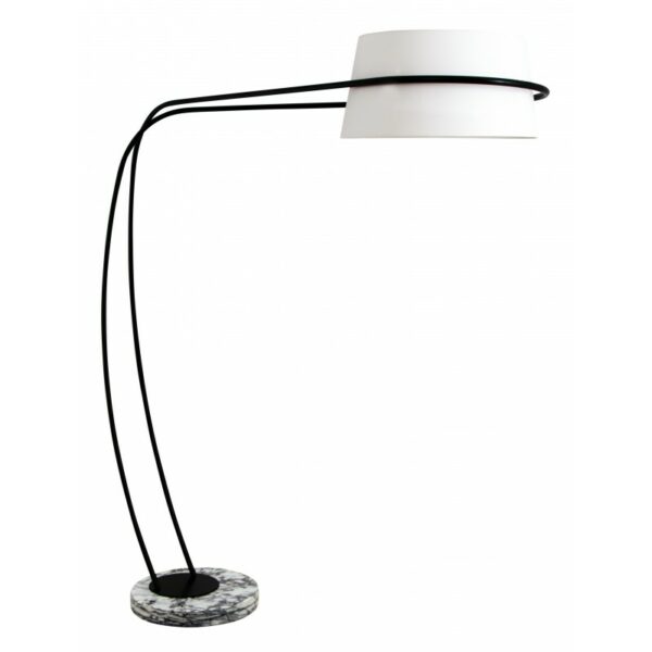 Lampe HORTA noir et marbre