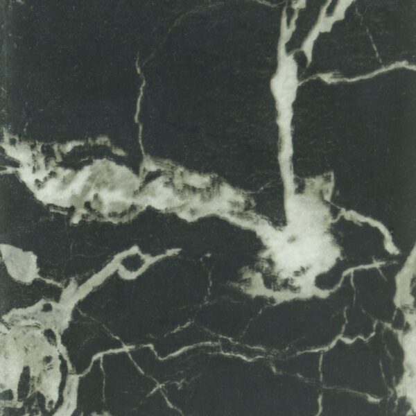 Table Aspect Marbre Noir Pieds Or – Image 3