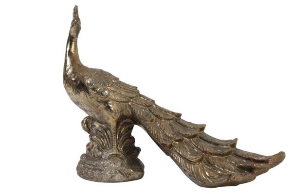 Ornement PEACOCK bronze