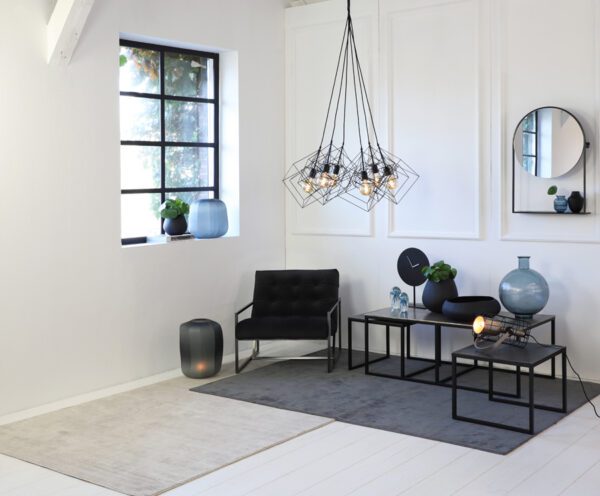 Pendule WAIWO Noir Mat – Image 2