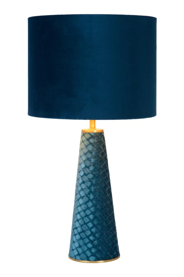 grande lampe à poser "extrav aganza" de la marque lucide de couleur bleue